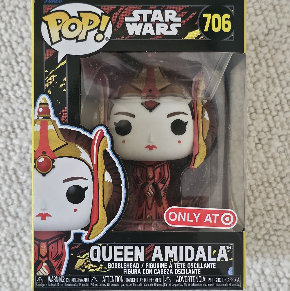 Funko POP! Retro Queen Amidala Pop! Vinyl Bobblehead Limited Edition Exclusive